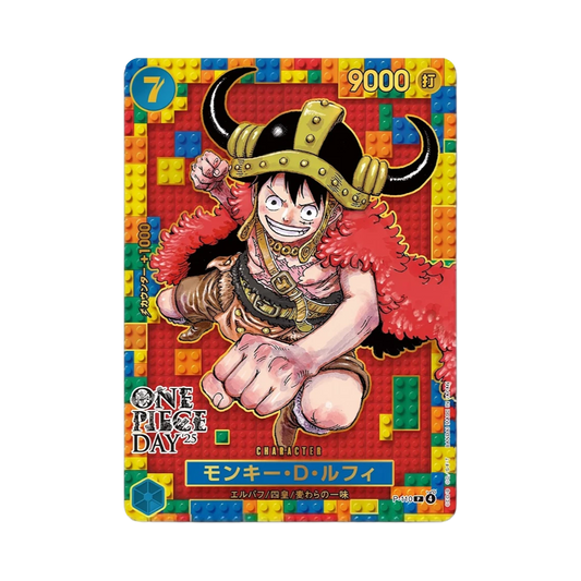 One Piece TCG Monkey D. Luffy P-110 One Piece DAY'25 (JP) psa10