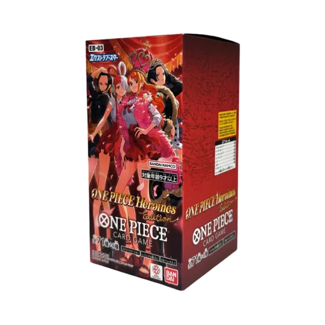 One Piece TCG EB-03 Heroines Extra Booster Box (24 Packs, JP)